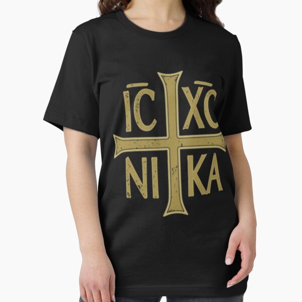 Item preview, IC XC NIKA Cross Orthodox Eastern Christianity Christogram Side Classic   designed and sold by UlisPerez.