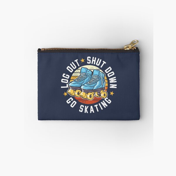 Item preview, Log Out Shut Down Go Skating Hobby Roller Skate Pastime designed and sold by propellerhead.
