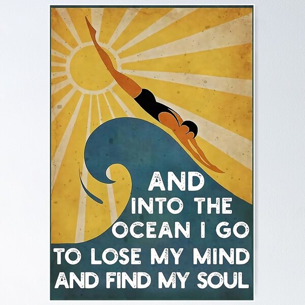 Item preview, Into The Ocean I Go designed and sold by kenyahornberg.