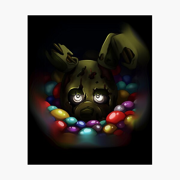 Into the Pit but it's Springtrap REMASTERED Sticker for Sale by