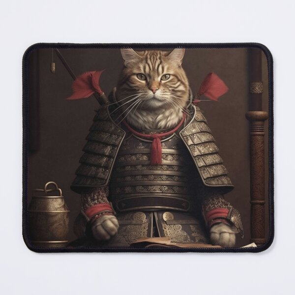 Item preview, Samurai Cat Meditation designed and sold by scottevanse.