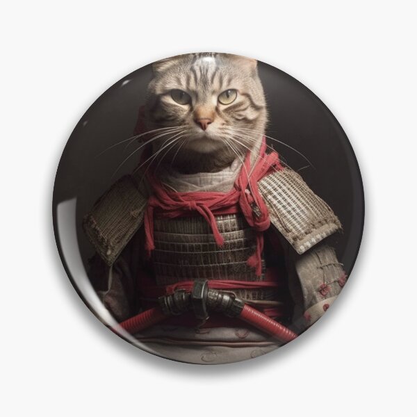 Item preview, Cute Samurai Cat designed and sold by scottevanse.