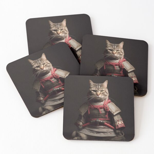 Item preview, Cute Samurai Cat designed and sold by scottevanse.