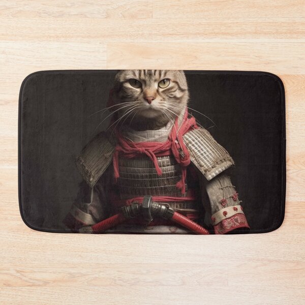 Item preview, Cute Samurai Cat designed and sold by scottevanse.