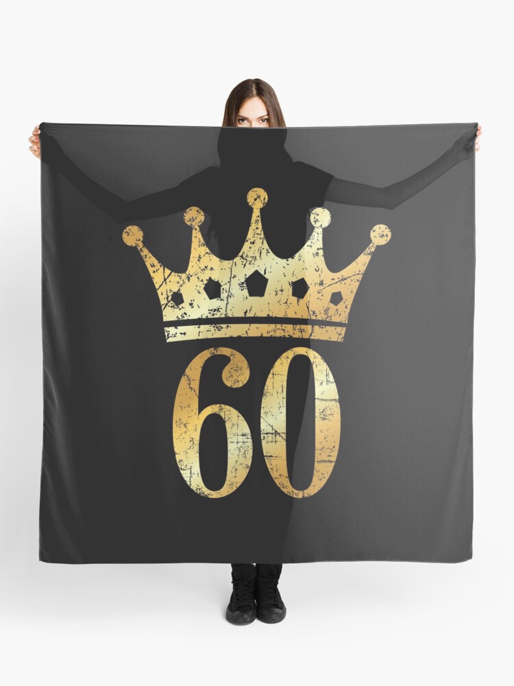 60th Birthday Crown (Ancient Gold)