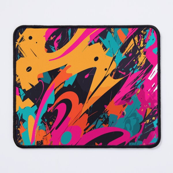 Aperçu de l'œuvre Art néon vibrant créée et vendue par OrbitDesigns7.
