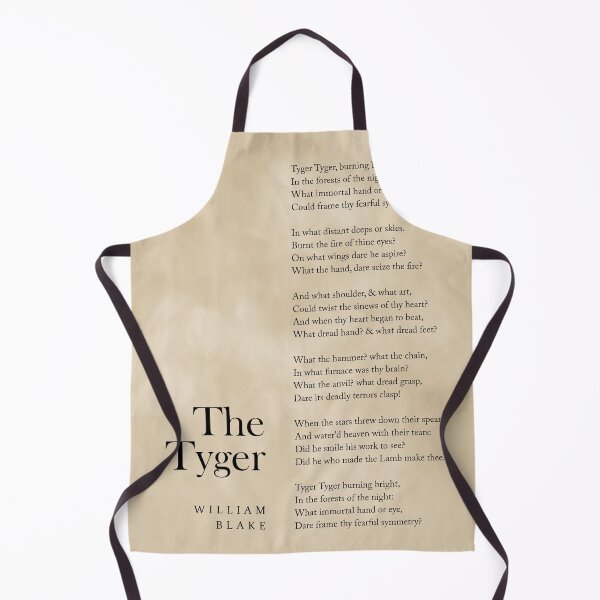 Item preview, The Tyger - William Blake Poem - Literature - Typography Print 3 - Vintage designed and sold by Studio Grafiikka.