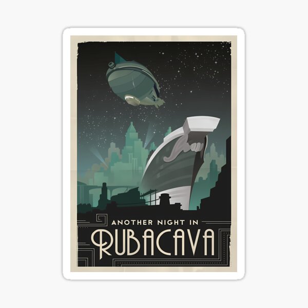 Item preview, Grim Fandango Travel s - Rubacava designed and sold by WatercressJoli.
