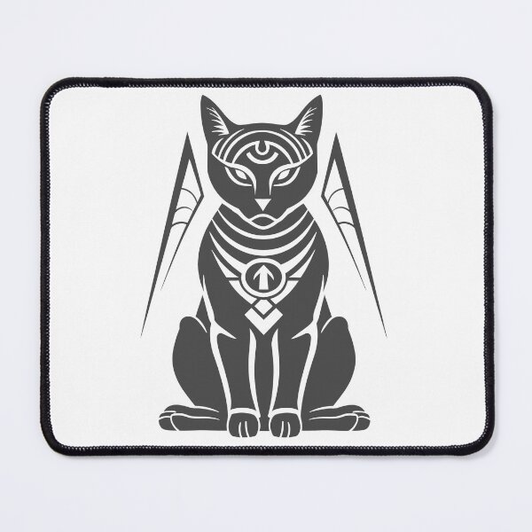 Item preview, Egyptian cat_Grey Cat designed and sold by LynnePham.