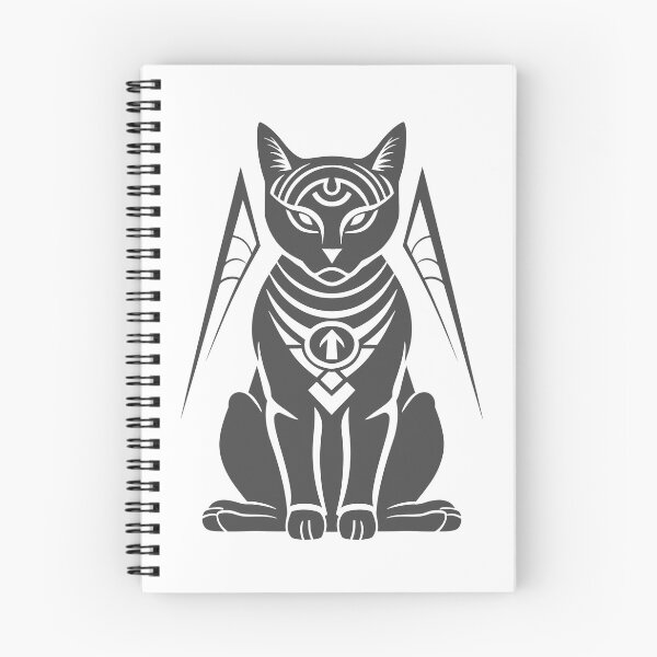 Item preview, Egyptian cat_Grey Cat designed and sold by LynnePham.