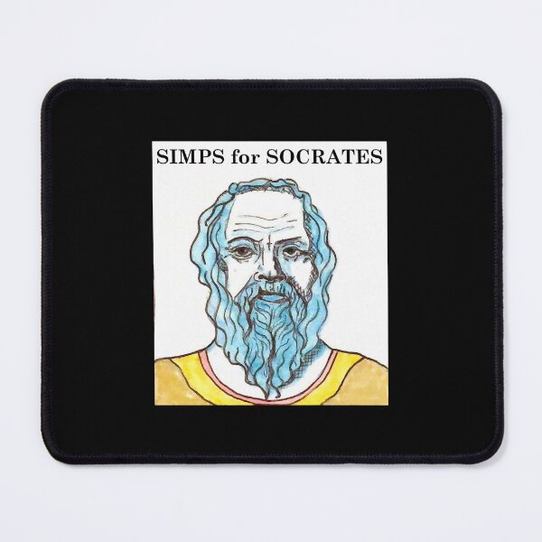 Item preview, Philosopher Doodle Portrait: Simps for Socrates designed and sold by spldoodles.