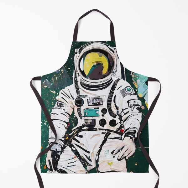 Item preview, Green Astronaut | street art aesthetics designed and sold by CiceroSpin.
