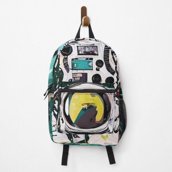 Item preview, Green Astronaut | street art aesthetics designed and sold by CiceroSpin.