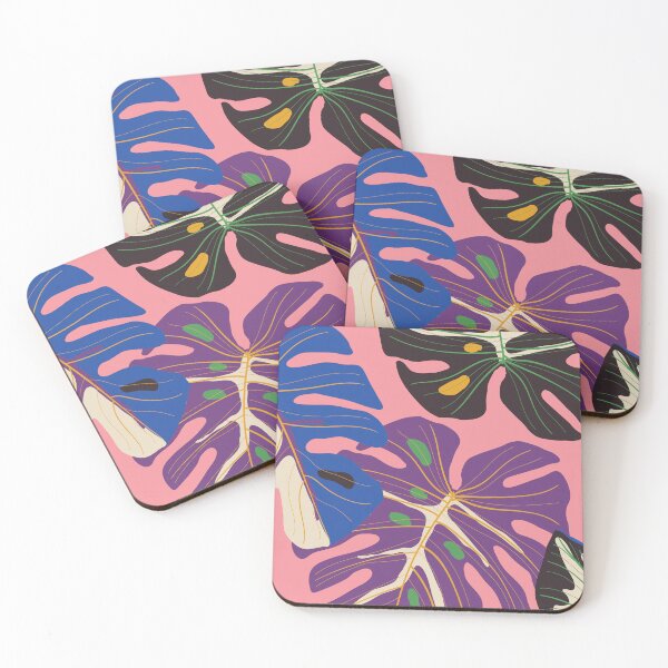 Item preview, Abstract Colorful Tropical Leaves Pattern designed and sold by TwinsStudio.