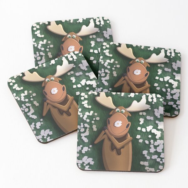 Item preview, Meadow Adventures: Curious Moose and the Daisy Delight designed and sold by anngeefoote.