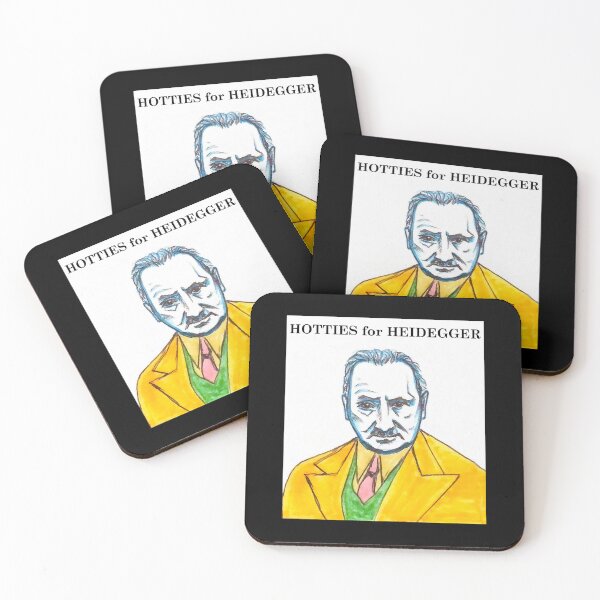 Item preview, Philosopher Doodle Portrait: Hotties for Heidegger designed and sold by spldoodles.