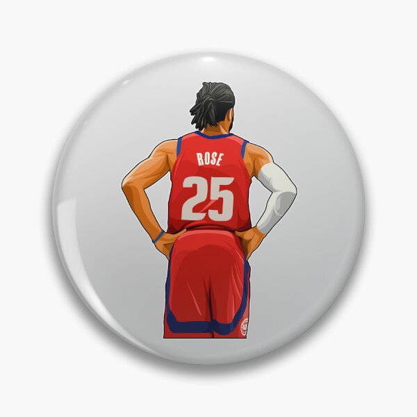Item preview, Derrick Rose #25 Game Focus designed and sold by EndZoneEmporium.