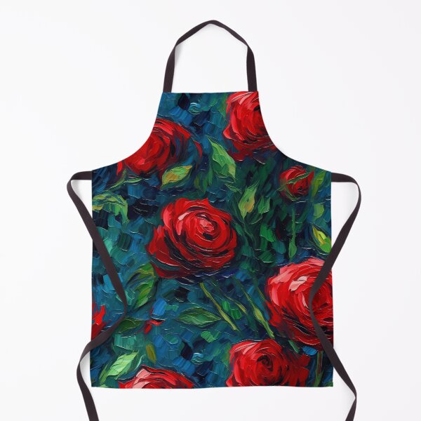 Artikelvorschau, Postimpressionistische Rosen im Stil von Van Gogh entworfen und verkauft von TheMerch-er.