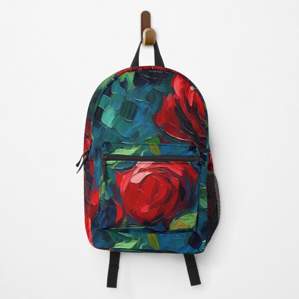 Item preview, Post-Impressionist Roses in Van Gogh's style designed and sold by TheMerch-er.