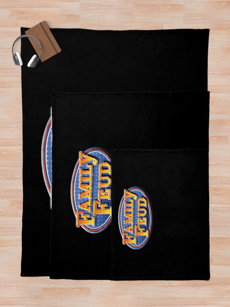 Thumbnail 5 of 6, Throw Blanket, Cool Family Feud Game Show, Retro 90s Family Feud, Cool Graphic, Amazing Idea designed and sold by AlishGriggs.