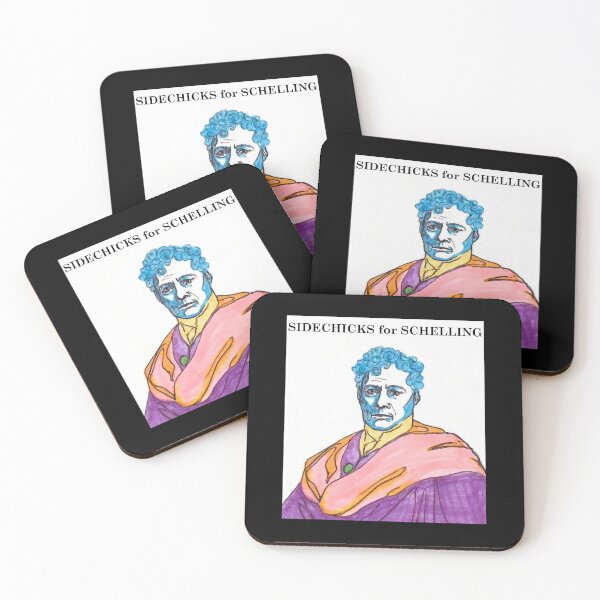 Item preview, Philosopher Doodle Portrait: Sidechicks for Schelling designed and sold by spldoodles.