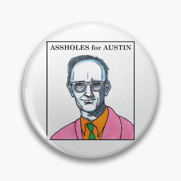 Item preview, Philosopher Doodle Portrait: Assholes for Austin designed and sold by spldoodles.