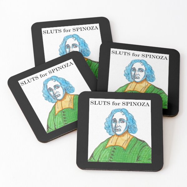 Item preview, Philosopher Doodle Portrait: Sluts for Spinoza designed and sold by spldoodles.