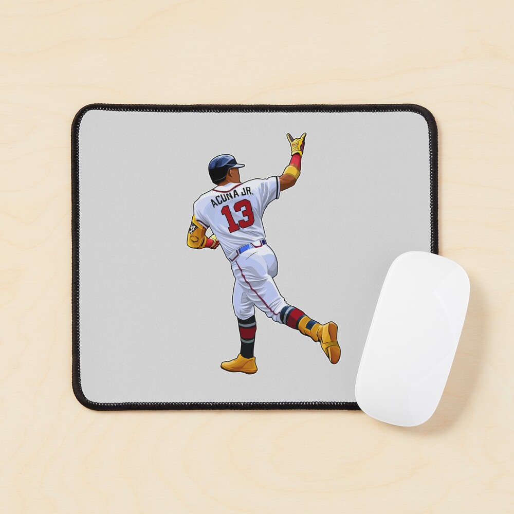 Ronald Acuna Jr Solo Sign Homerun Magnet for Sale by