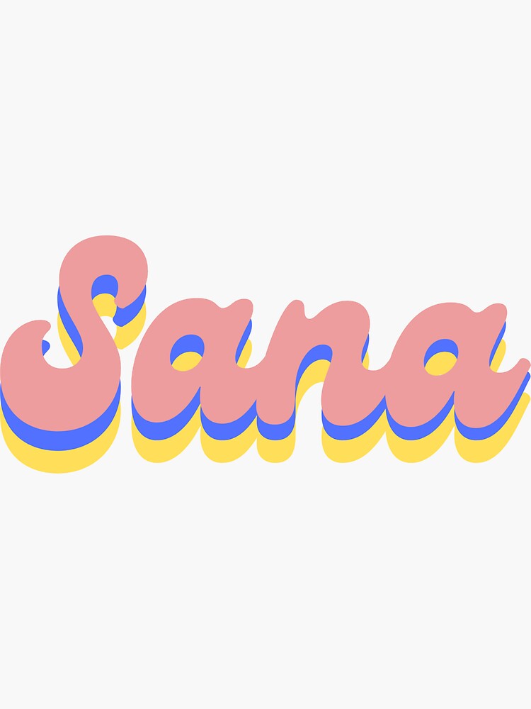 Sana text design
