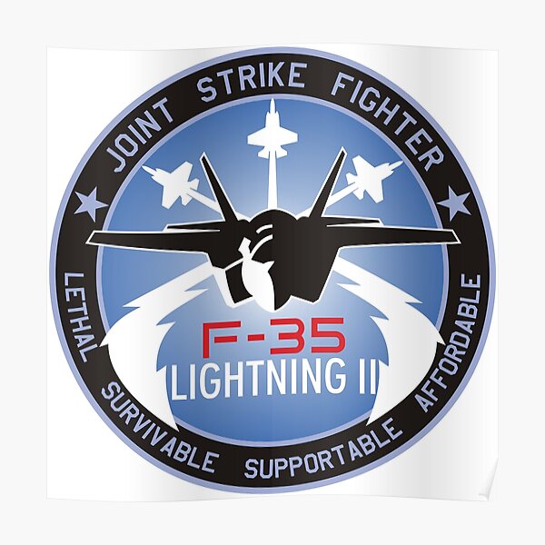 F-35 Lightning II Poster