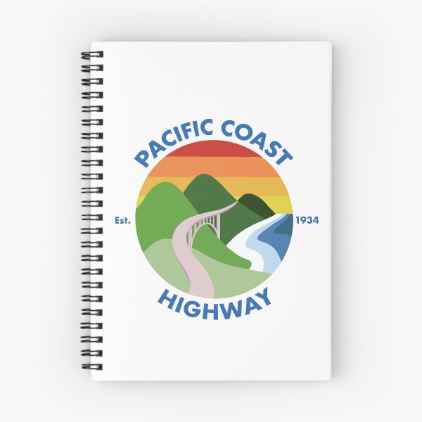 Item preview, Pacific Coast Highway Logo designed and sold by zhutodesigns.