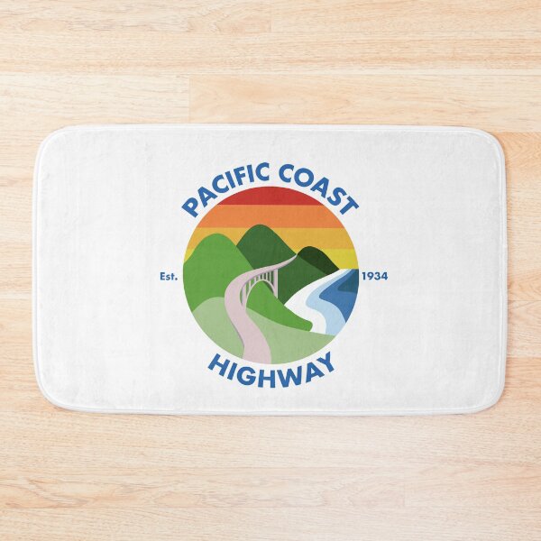 Item preview, Pacific Coast Highway Logo designed and sold by zhutodesigns.