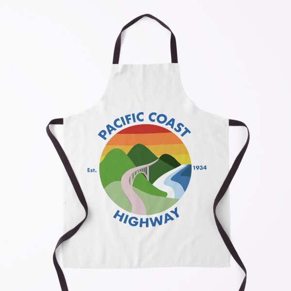 Item preview, Pacific Coast Highway Logo designed and sold by zhutodesigns.