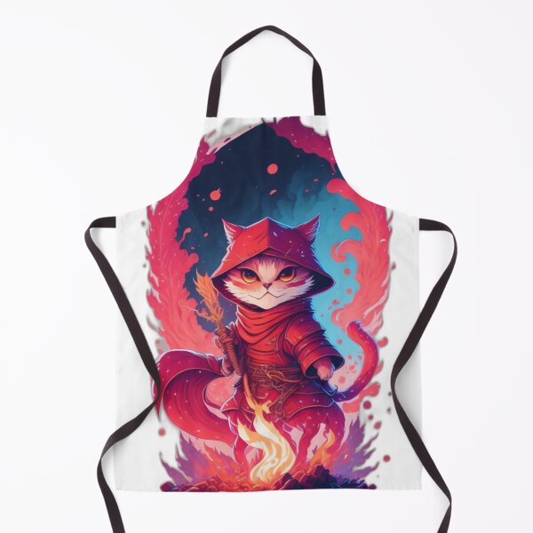 Item preview, Fire Wizard Cat designed and sold by LEVI SALVIAN JANITRA.