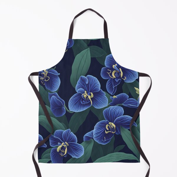 Item preview, Digital Art of a Wild Blue Orchids designed and sold by EarthlyLiving.