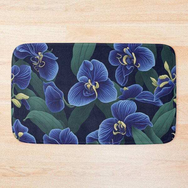 Item preview, Digital Art of a Wild Blue Orchids designed and sold by EarthlyLiving.