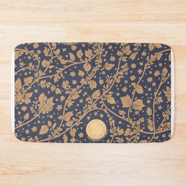 Item preview, Aesthetic gold flower seamless minimilistic pattern designed and sold by sreenandhan.