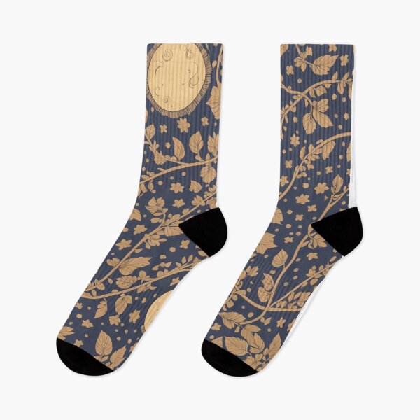 Item preview, Aesthetic gold flower seamless minimilistic pattern designed and sold by sreenandhan.