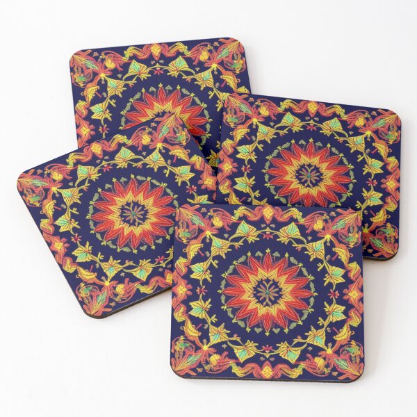Item preview, Embroidered tapestry design  designed and sold by Roxburylane.