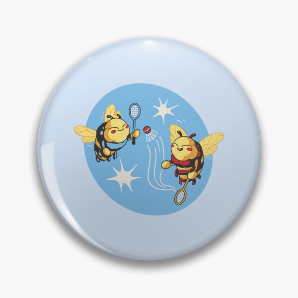 Item preview, badminton bees designed and sold by DerSenat.