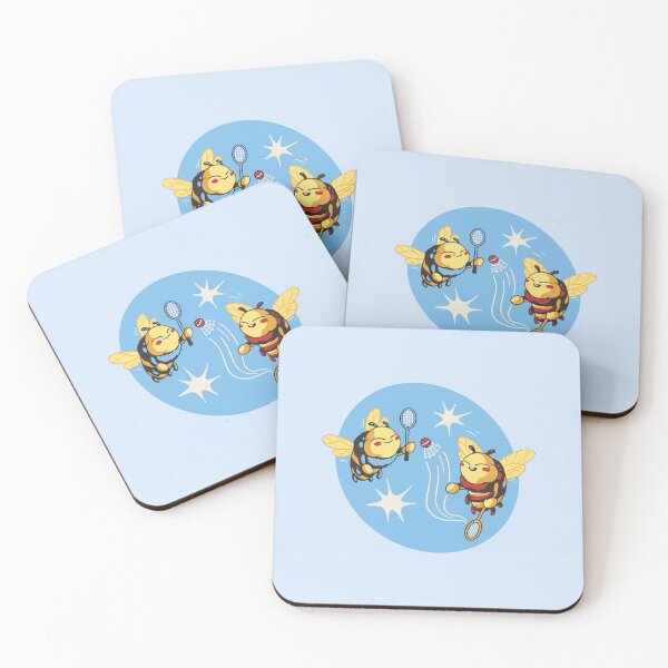 Item preview, badminton bees designed and sold by DerSenat.