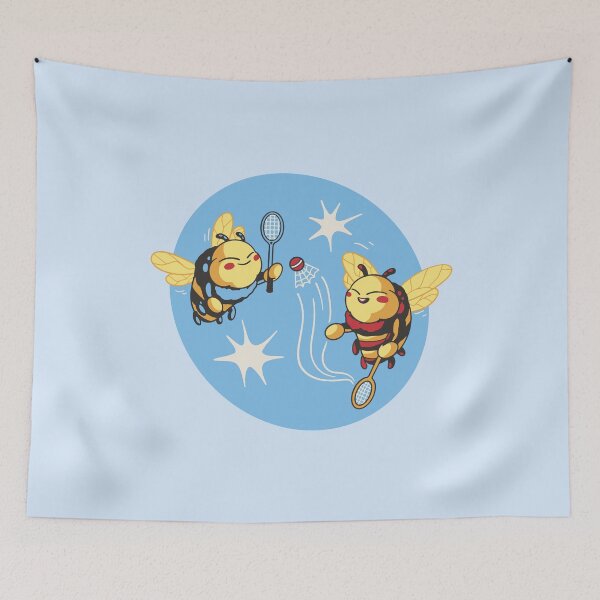 Item preview, badminton bees designed and sold by DerSenat.