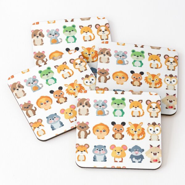 Item preview, of Set of Cute Animal Illustrations for Children - Graphic Art designed and sold by Piotrek0001.