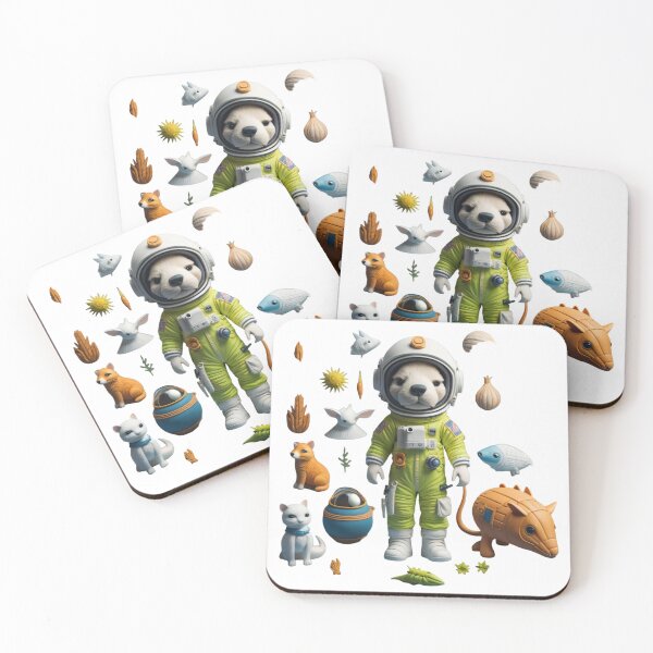 Item preview, Pets in space STAR 1 designed and sold by SpecialForceART.