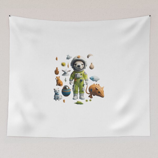 Artikelvorschau, Pets in space STAR 1 entworfen und verkauft von SpecialForceART.