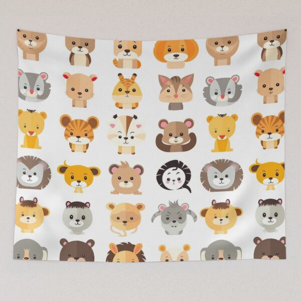 Item preview, Set of Cute Animal Illustrations for Children - Graphic Art designed and sold by Piotrek0001.