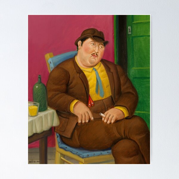 BOTERO Bagno - Poster da Parete