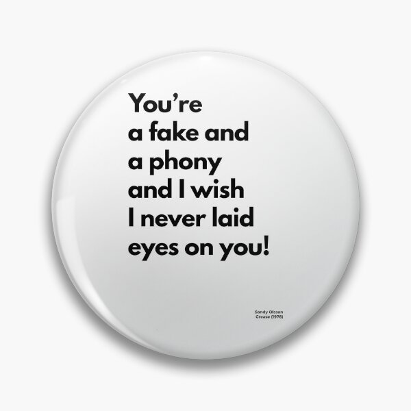 Item preview, Grease (1978), Quote designed and sold by PinkandP.
