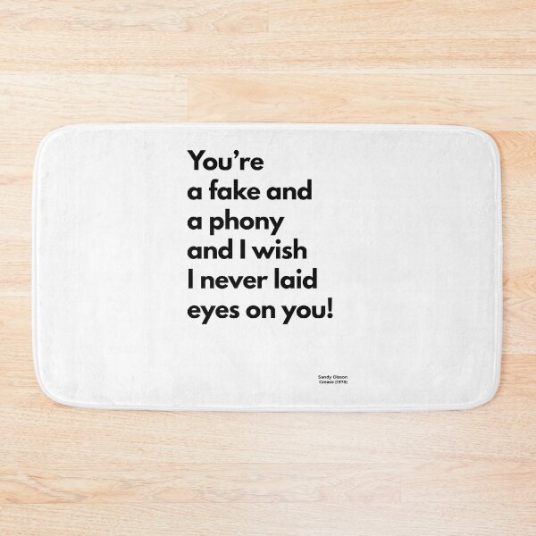 Item preview, Grease (1978), Quote designed and sold by PinkandP.
