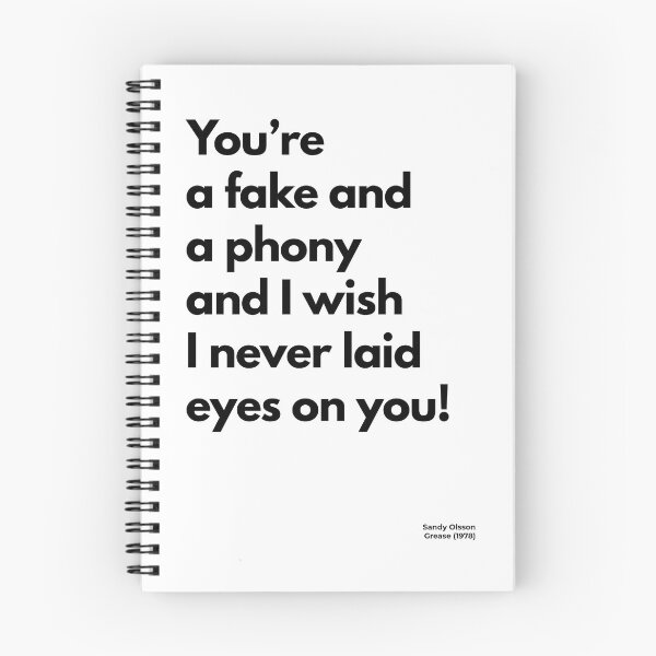 Item preview, Grease (1978), Quote designed and sold by PinkandP.